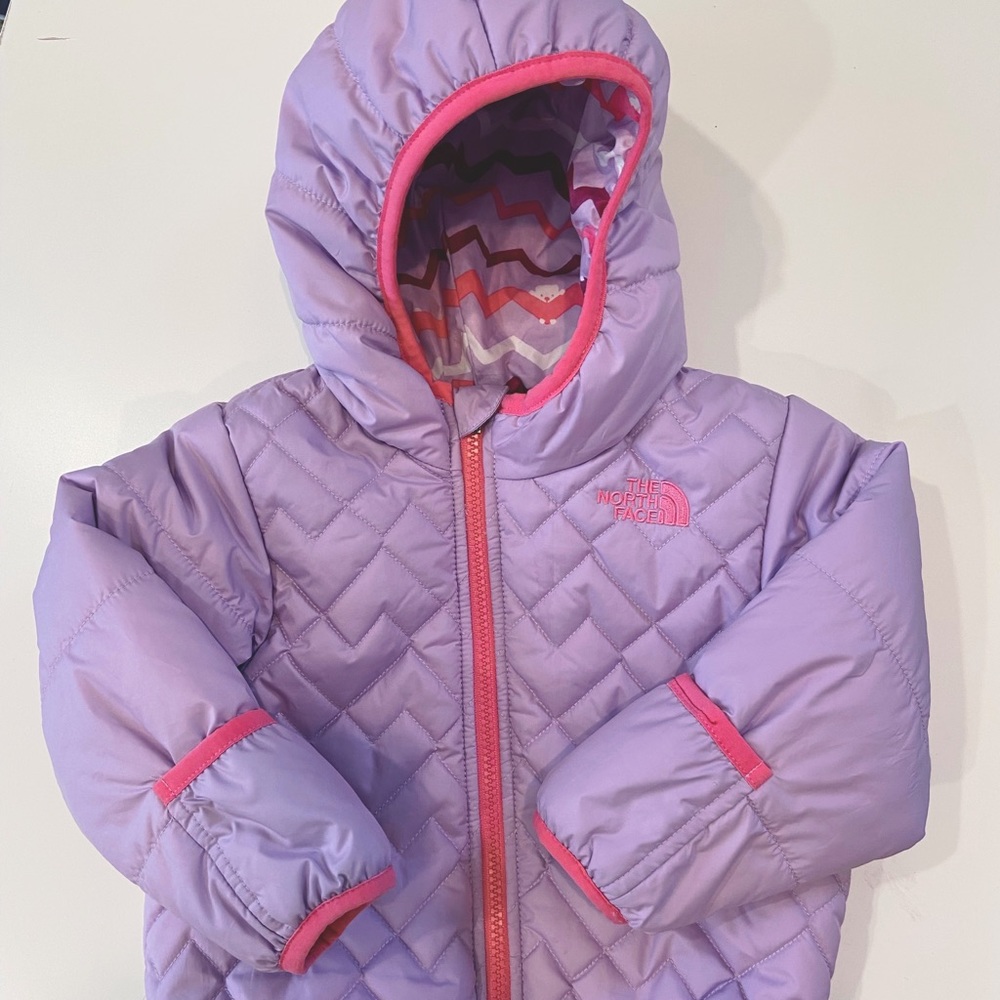 North Face Reversible winter coat